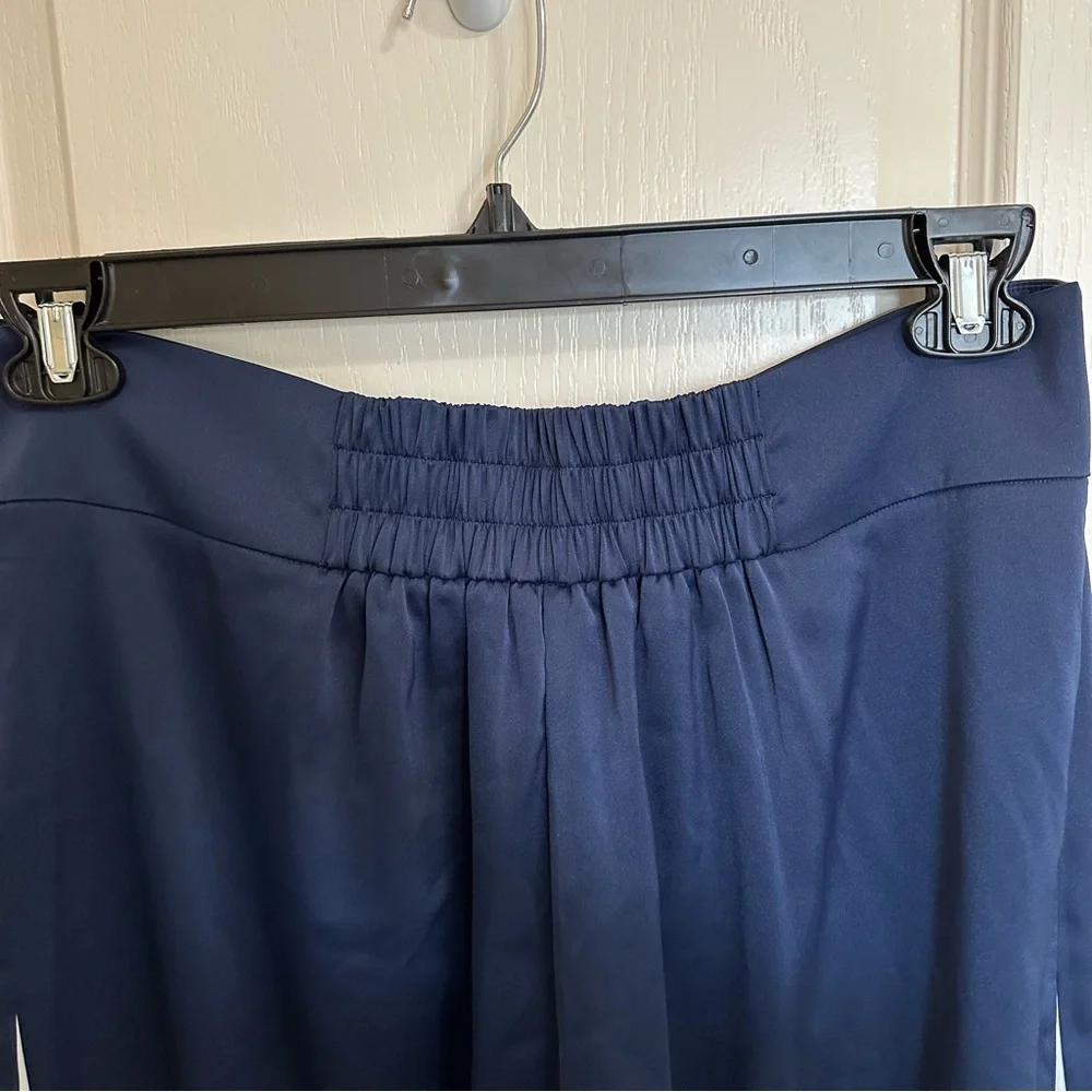 Amazon the Drop Lucy Whims High Waist Contrast Trim Wide Leg Pants Size Large - Picture 7 of 9